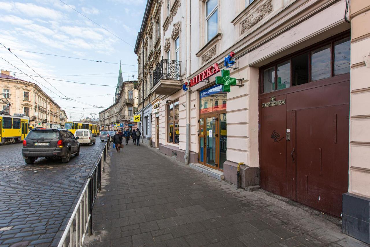 Нова Квартира Студія Біля Ж/Д Вокзалу На Вул. Городоцькій Lviv Eksteriør billede